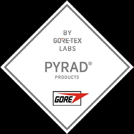 PYRAD® by GORE-TEX LABS® のロゴ